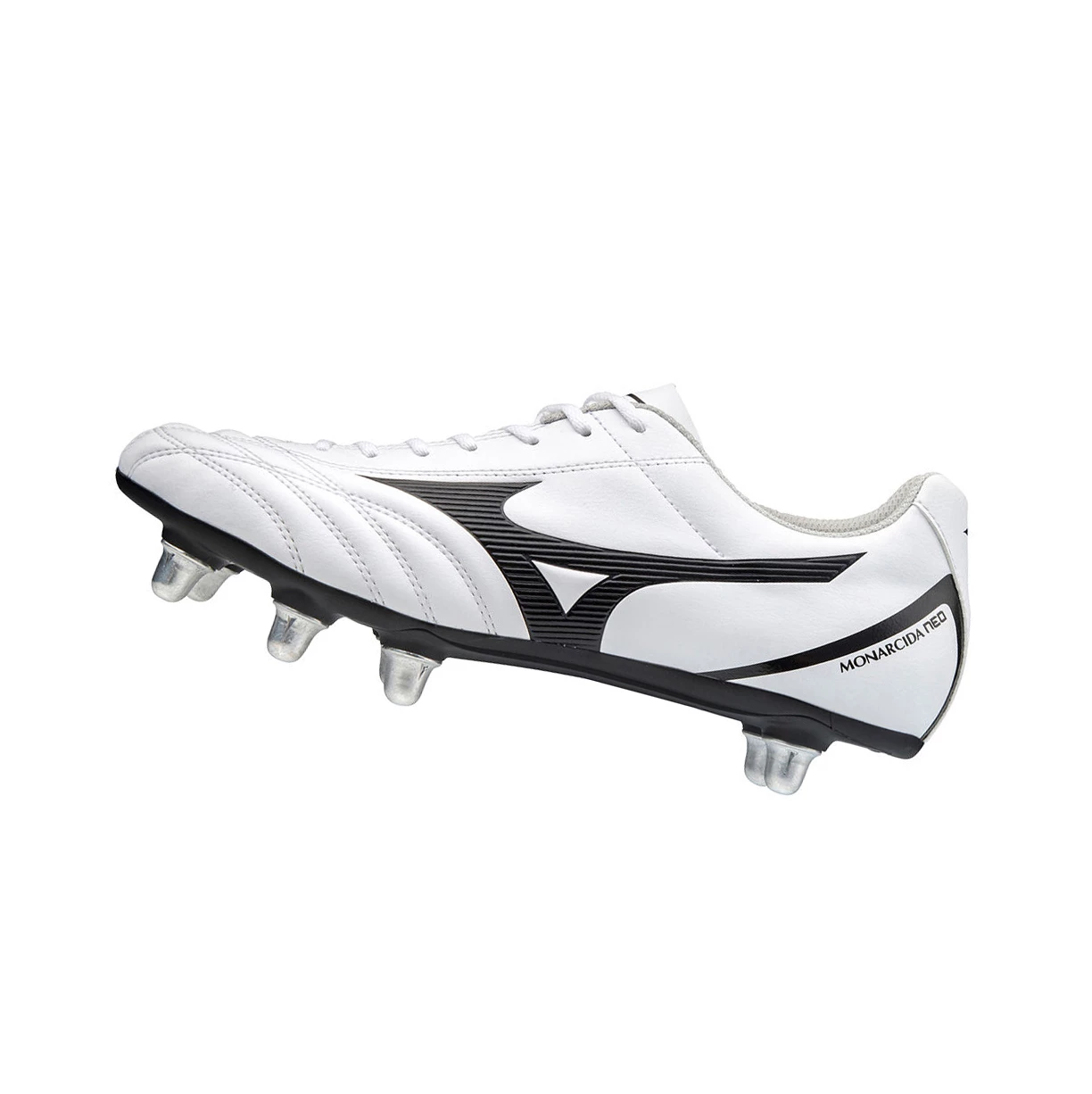 Botas de Rugby Mizuno Monarcida Neo Rugby Si Hombre White/Black/Red | CBW496871