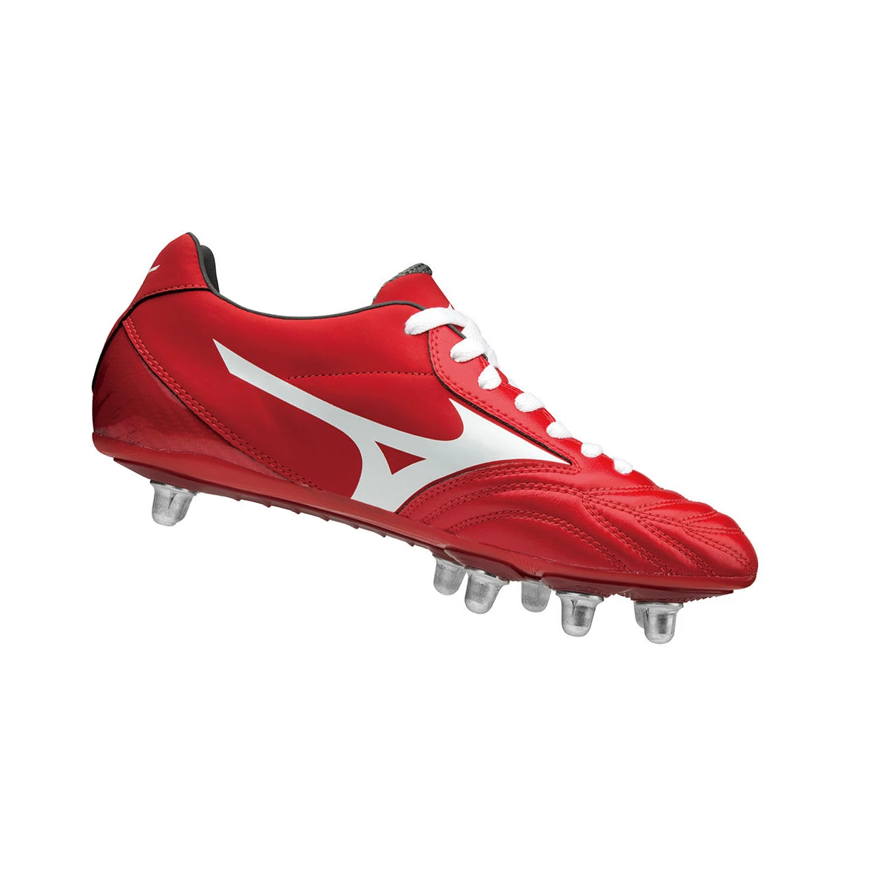 Botas de Rugby Mizuno Waitangi Ps Hombre Red/White | JAV204387