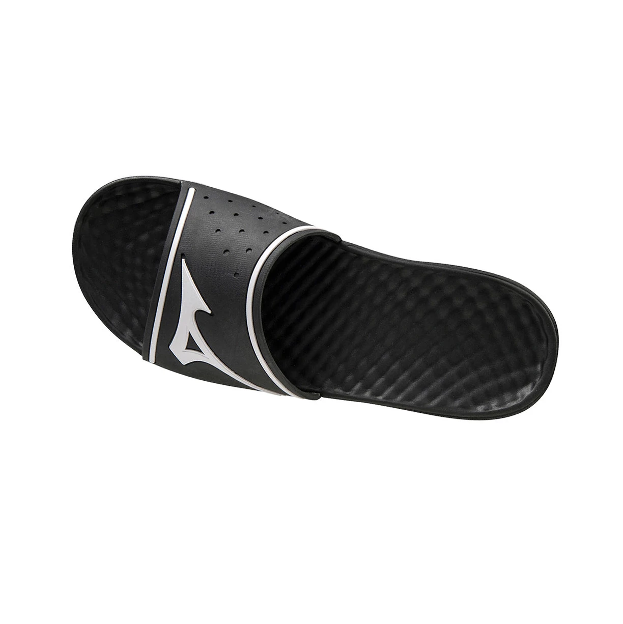 Sandalias de Diapositivas Mizuno Relax Chanclas 2 Hombre Black/White | UST185304