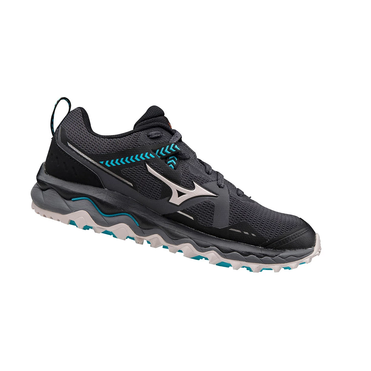 Zapatillas De Trail Running Mizuno Wave Mujin 7 Mujer Black/Grey/Blue | BOY391270