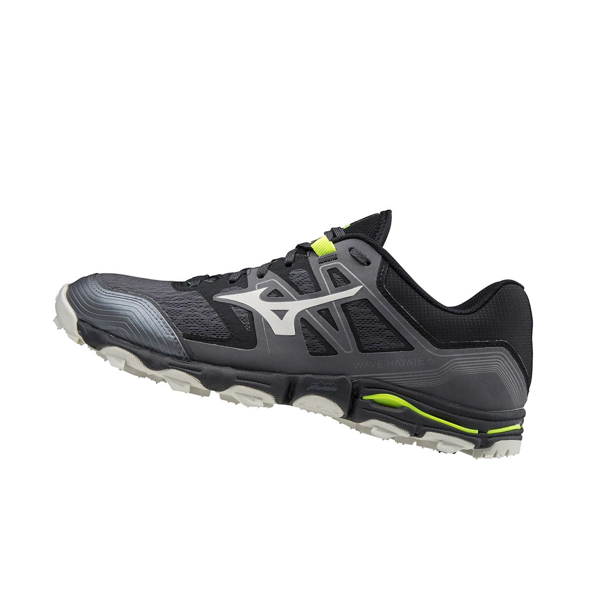 Zapatillas De Trail Running Mizuno Wave Hayate 6 Hombre Negras | BYR386495