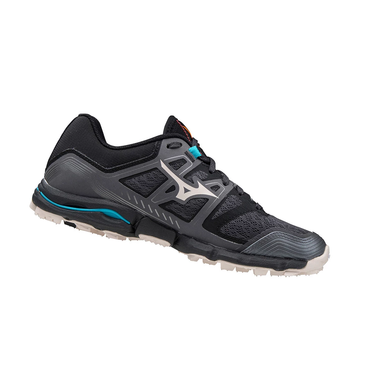 Zapatillas De Trail Running Mizuno Wave Hayate 6 Mujer Black/Grey/Blue | CFB178364