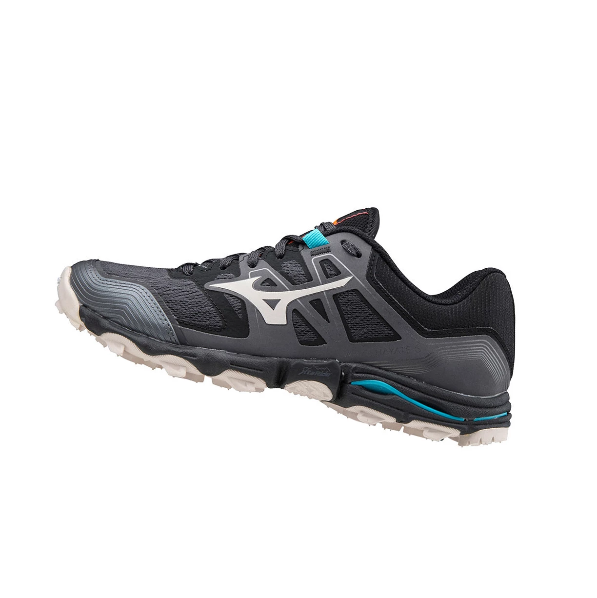 Zapatillas De Trail Running Mizuno Wave Hayate 6 Mujer Black/Grey/Blue | CFB178364