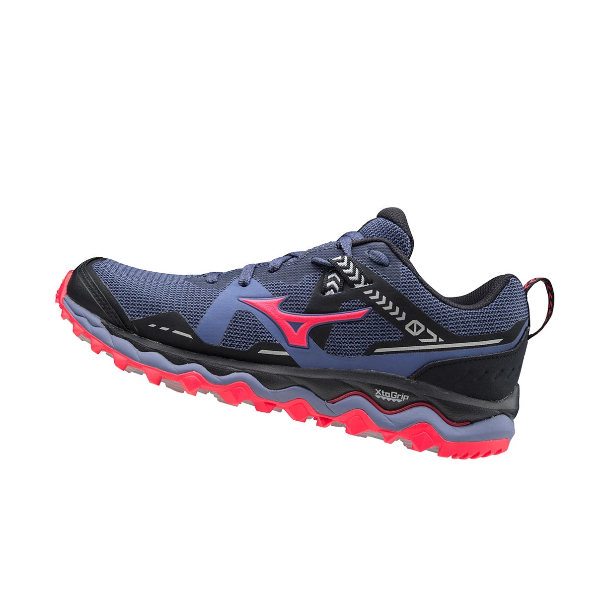 Zapatillas De Trail Running Mizuno Wave Mujin 7 Mujer Blue/Black/Pink | SKF106845