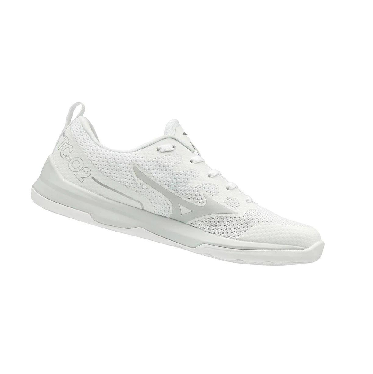 Zapatillas Deportivos Mizuno Tc-02 Mujer White/Silver | ABH628341