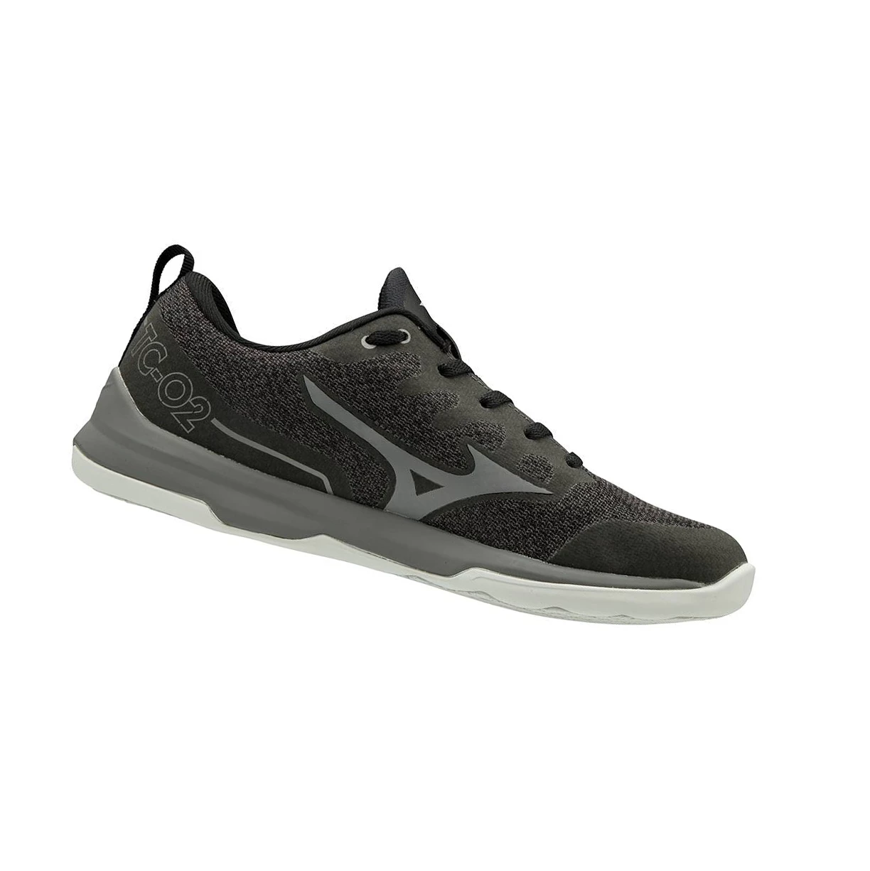 Zapatillas Deportivos Mizuno Tc-02 Mujer Black/Grey | MDT827460