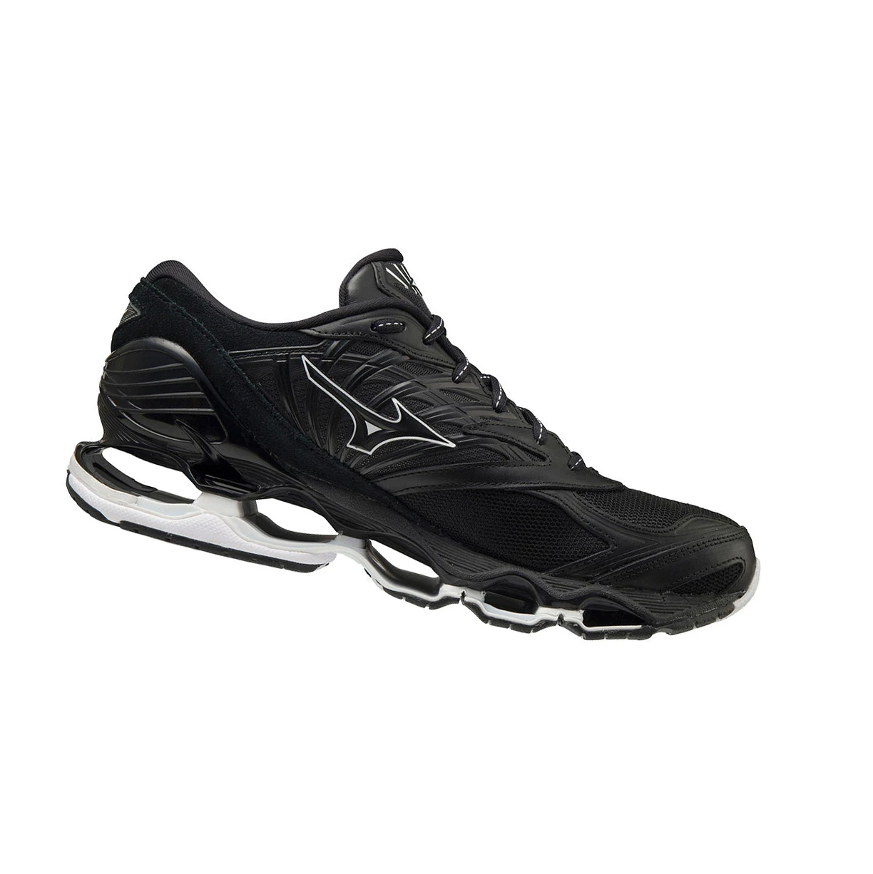 Zapatillas Mizuno Wave Prophecy Ls Kuro Hombre Black/White | LSQ158607