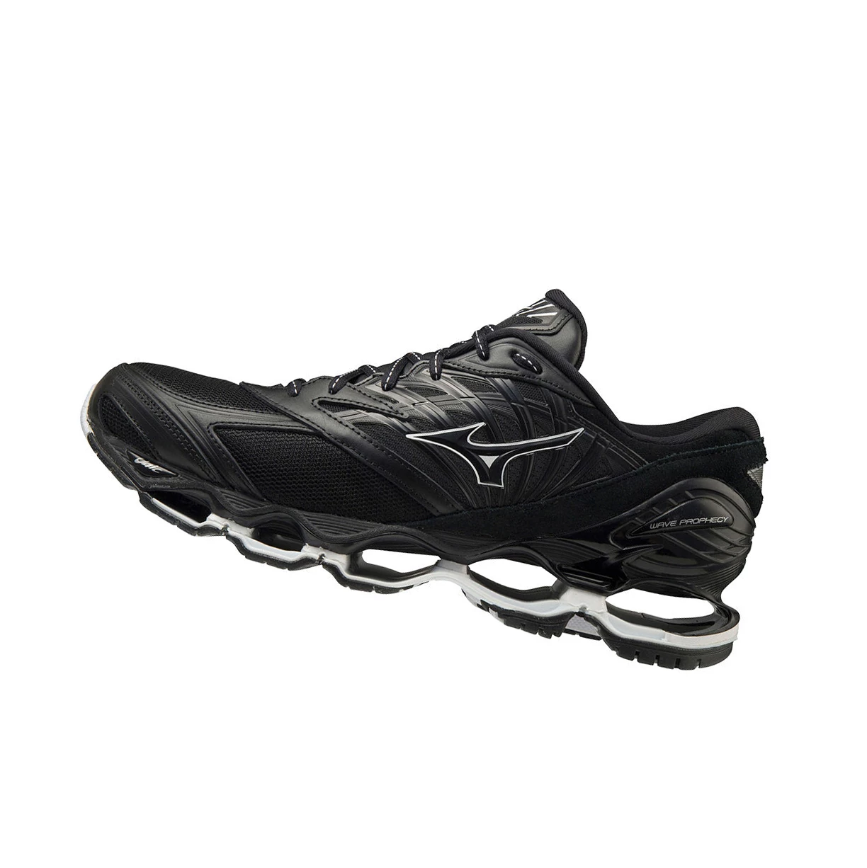 Zapatillas Mizuno Wave Prophecy Ls Kuro Hombre Black/White | LSQ158607