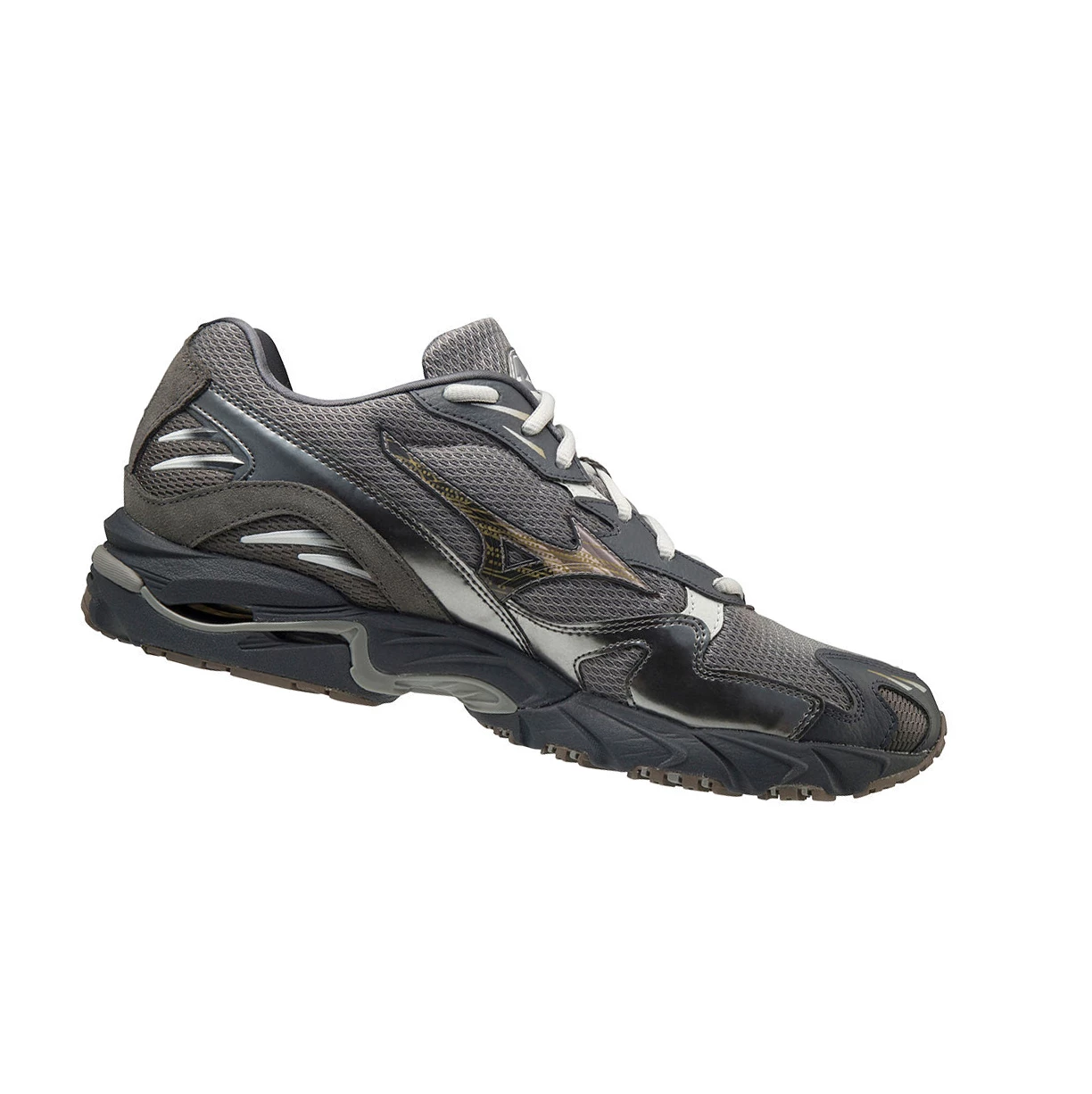 Zapatillas Mizuno Wave Rider 10 Hombre Gris | SYI970418