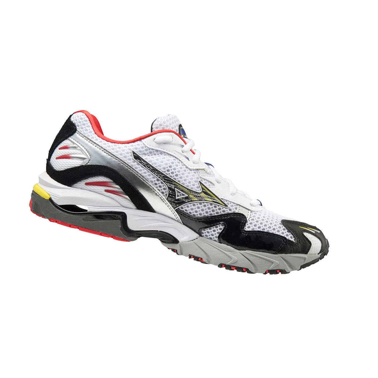 Zapatillas Mizuno Wave Rider 10 Hombre White/Black/Red | JVI078639