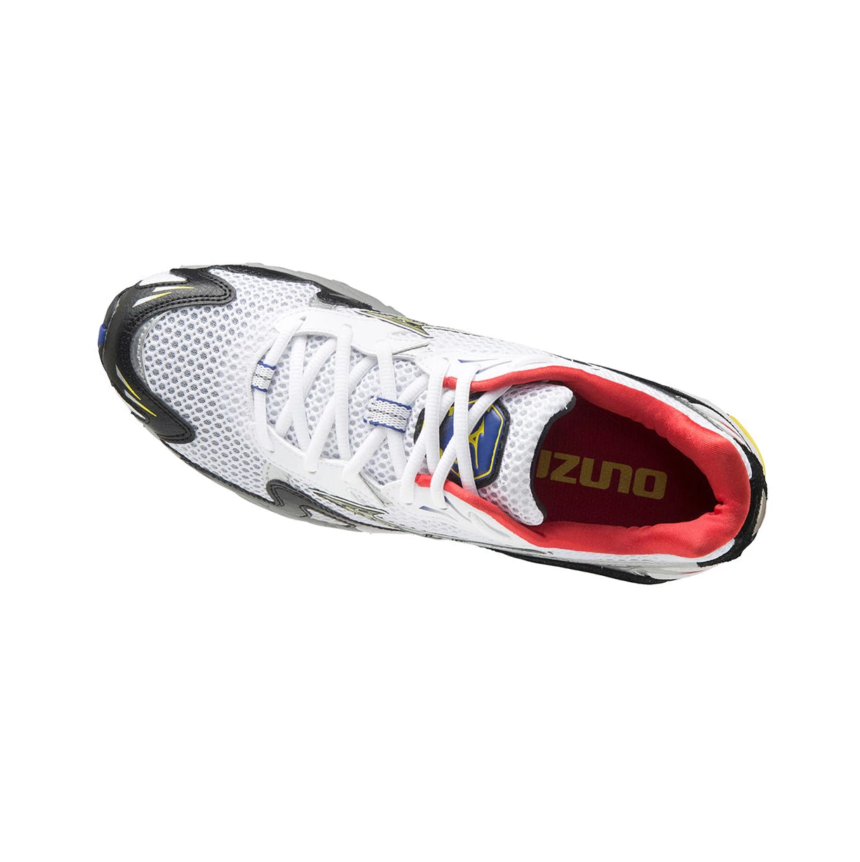 Zapatillas Mizuno Wave Rider 10 Hombre White/Black/Red | JVI078639