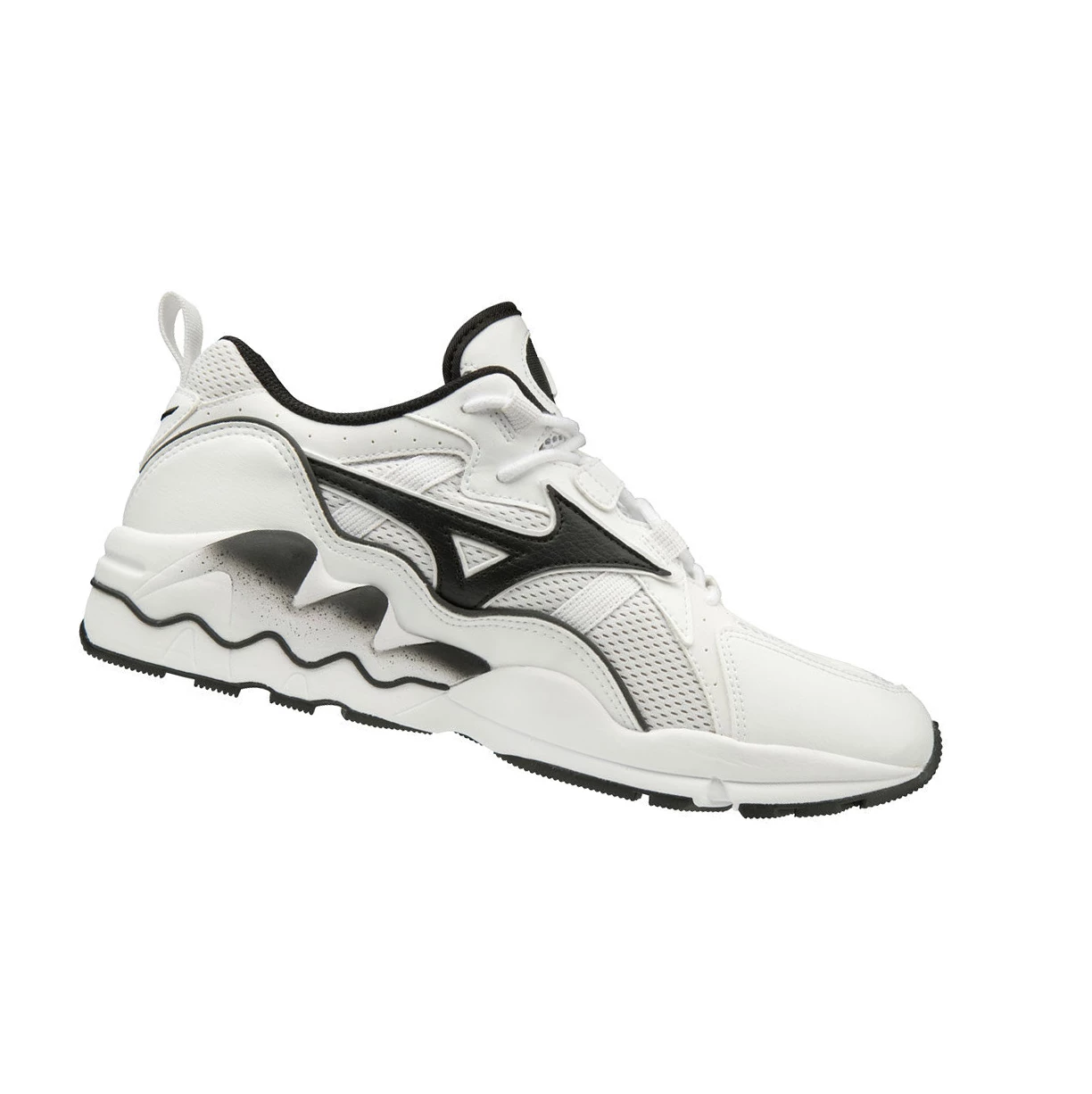 Zapatillas Mizuno Wave Rider 1 Hombre White/Black | ICK748362