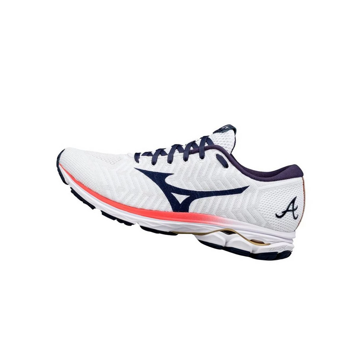 Zapatillas Running Mizuno Chop On Waveknitﾙ R2 Hombre White/Navy | JGT072634