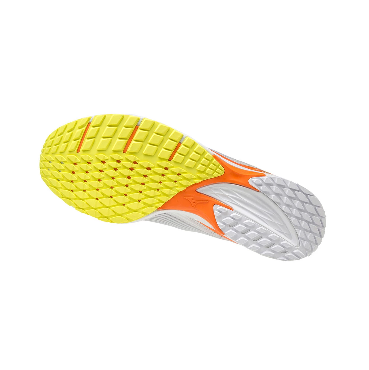 Zapatillas Running Mizuno Duel Sonic Hombre White/Orange | WBQ764951