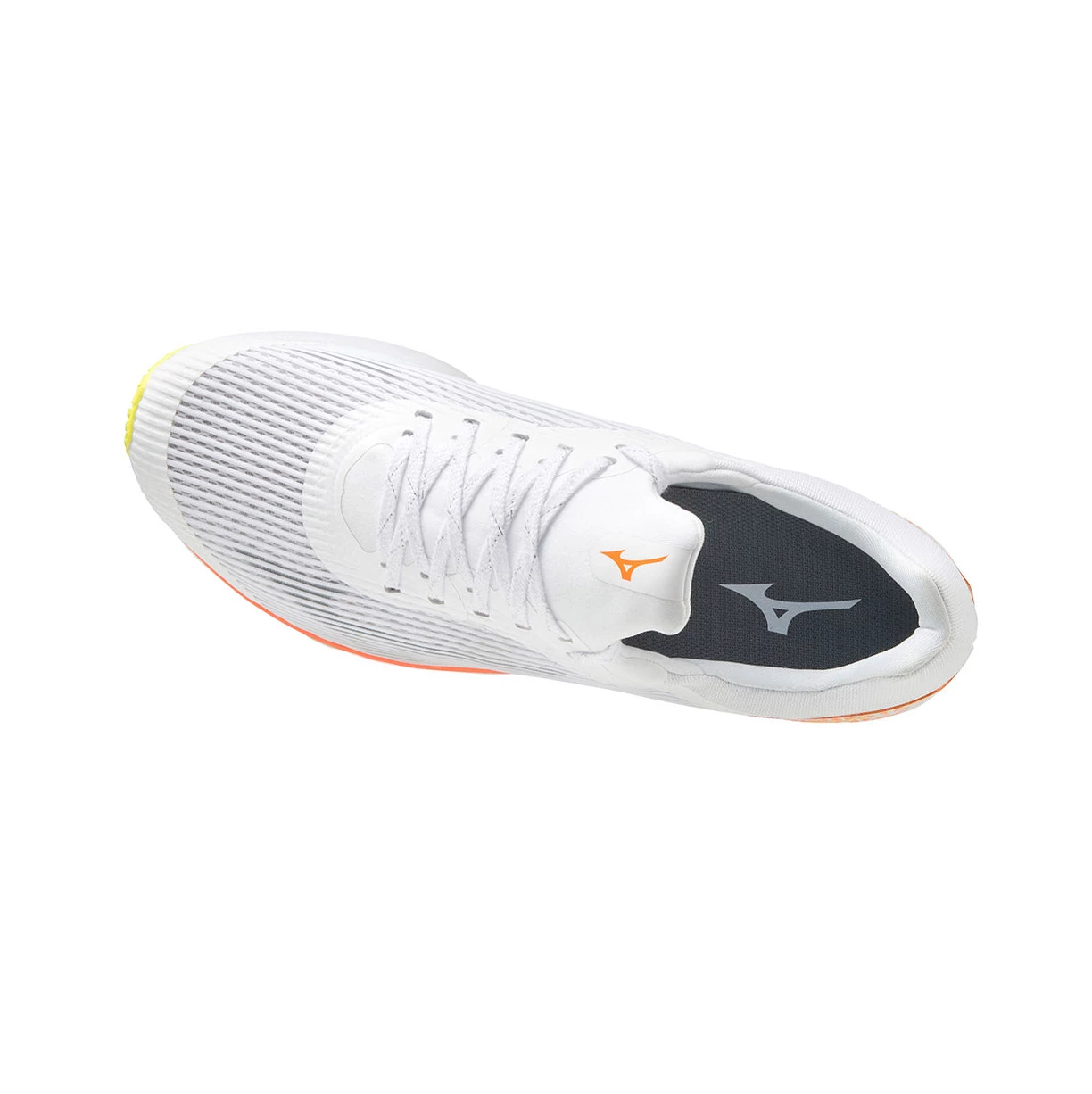 Zapatillas Running Mizuno Duel Sonic Hombre White/Orange | WBQ764951