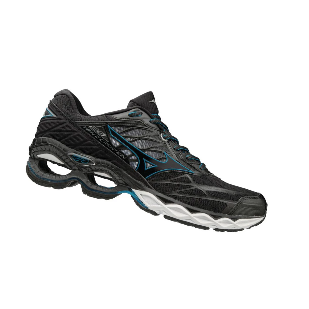 Zapatillas Running Mizuno Wave Creation 20 Hombre Negras | JCG701294