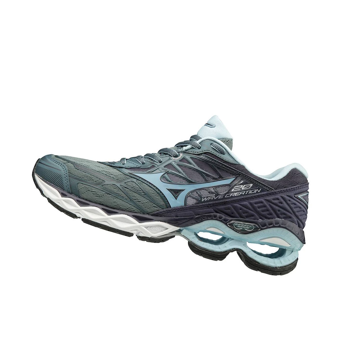 Zapatillas Running Mizuno Wave Creation 20 Mujer Verde Menta | URP921678