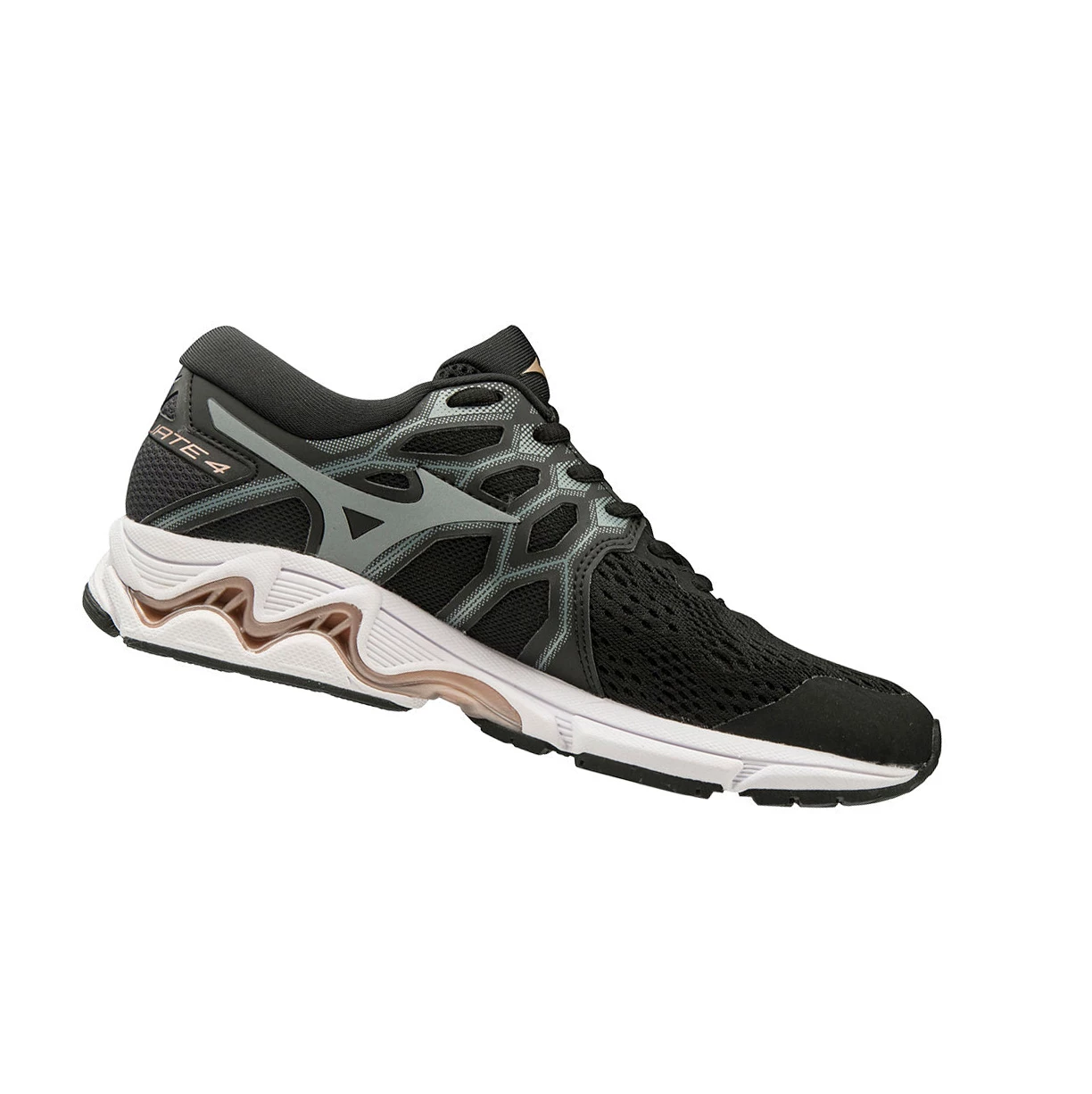 Zapatillas Running Mizuno Wave Equate 4 Mujer Negras | AEG901267