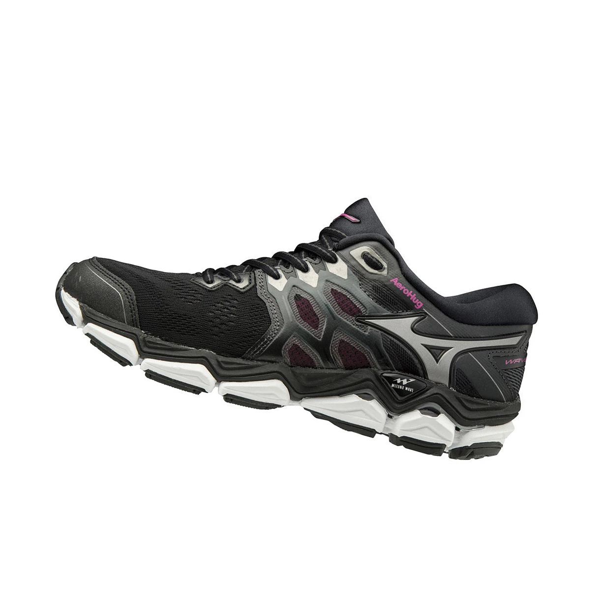 Zapatillas Running Mizuno Wave Horizon 3 Mujer Black/Grey/Pink | MHQ520176