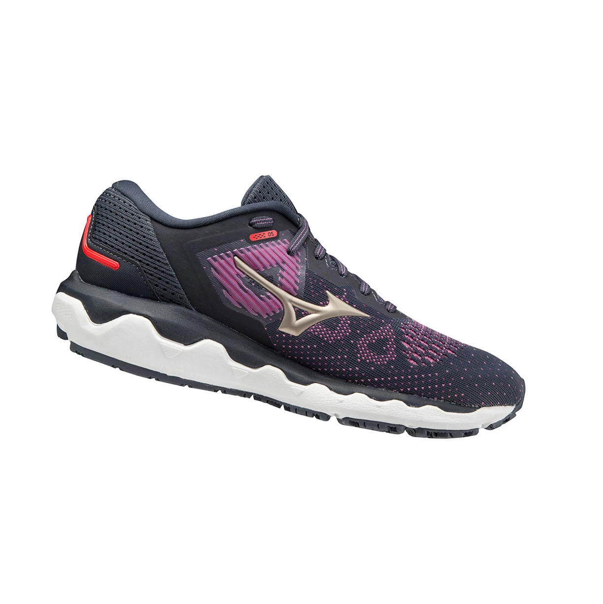 Zapatillas Running Mizuno Wave Horizon 5 Mujer Navy/Purple/Gold | BIM825469