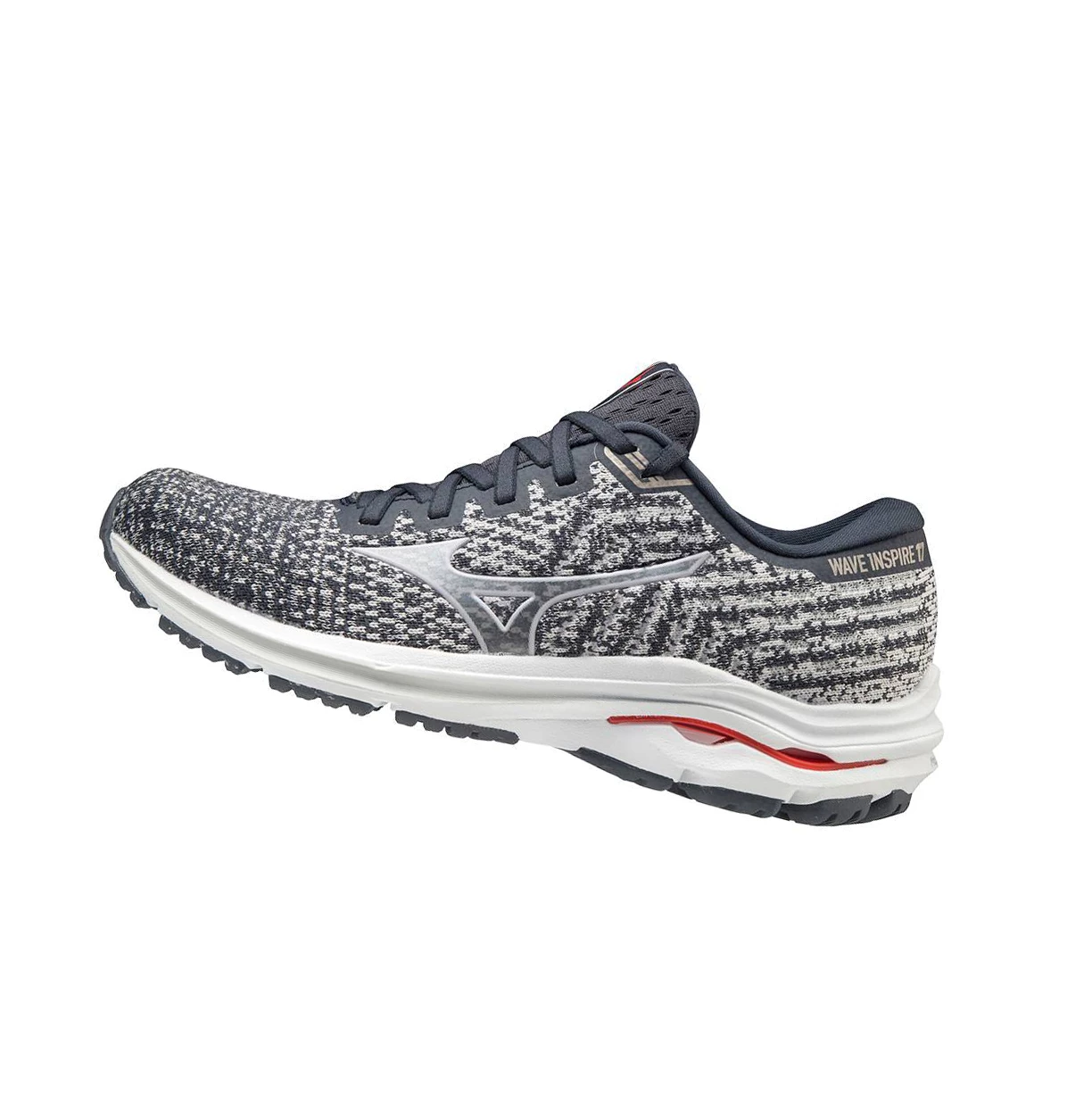 Zapatillas Running Mizuno Wave Inspire 17 Waveknit Mujer Gris | AZC670918