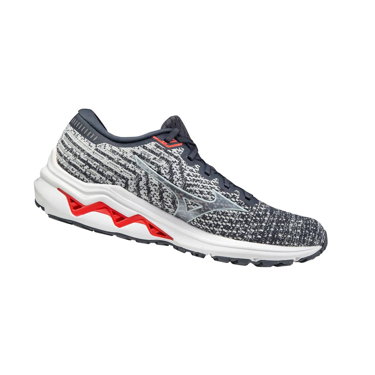 Zapatillas Running Mizuno Wave Inspire 17 Waveknit 2e (Anchos) Hombre Grey/White | ENI024613