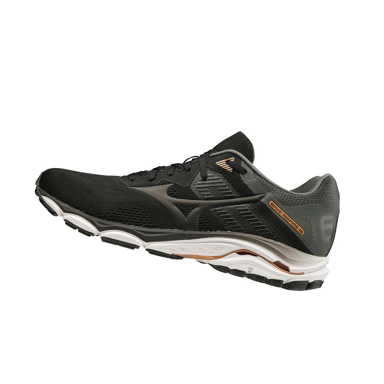 Zapatillas Running Mizuno Wave Inspire 16 2e Hombre Black/Grey | EVC163482