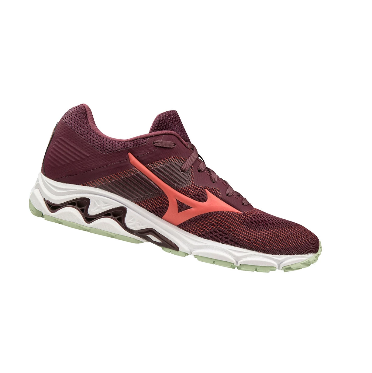 Zapatillas Running Mizuno Wave Inspire 16 Mujer Burdeos | GUC243078