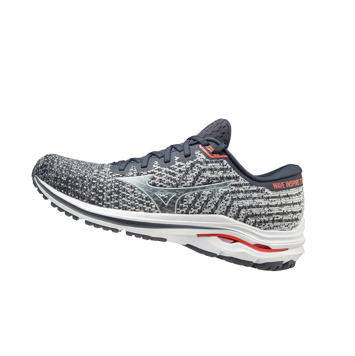 Zapatillas Running Mizuno Wave Inspire 17 Waveknit Hombre Grey/White | HZY739084