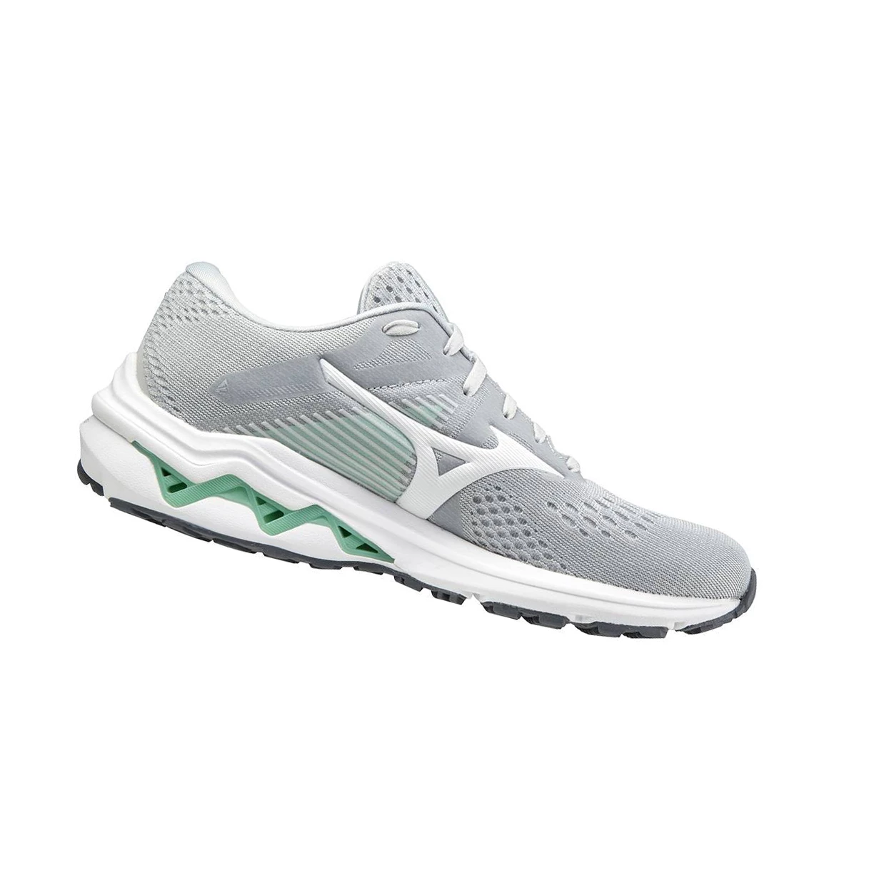 Zapatillas Running Mizuno Wave Inspire 17 D (Anchos) Mujer Grey/White | KAE649153