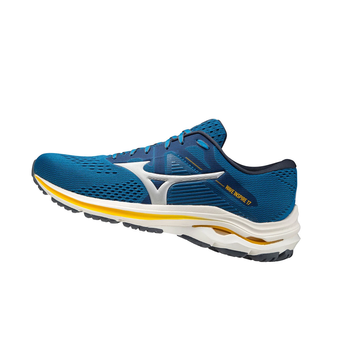 Zapatillas Running Mizuno Wave Inspire 17 Hombre Blue/Silver | LIE095673