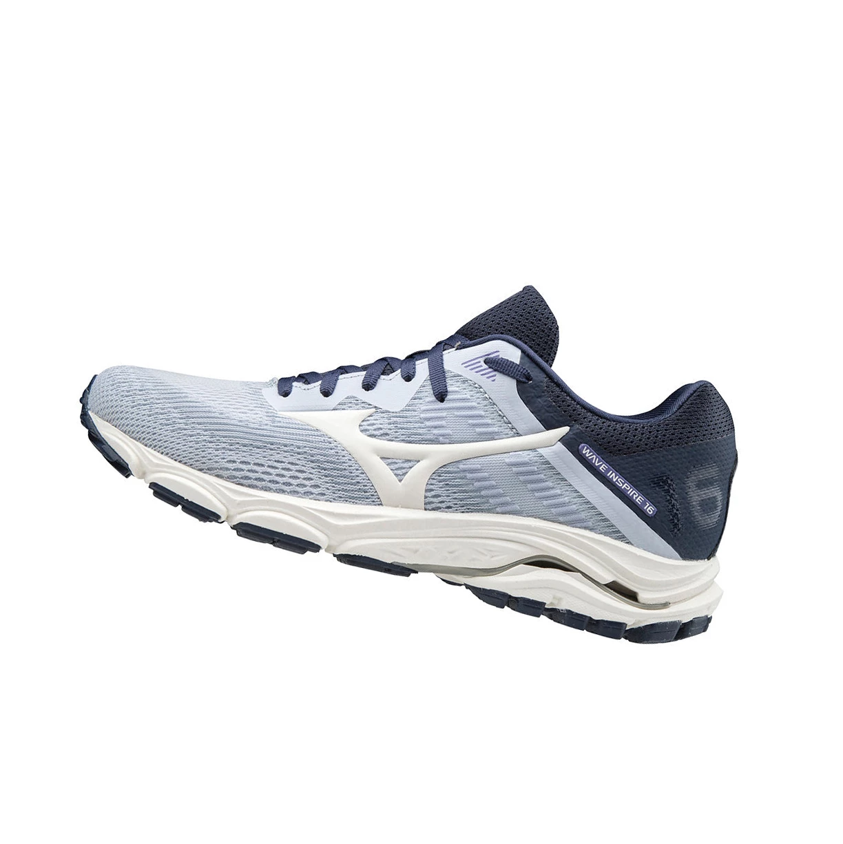 Zapatillas Running Mizuno Wave Inspire 16 Mujer White/Indigo | NWB138259