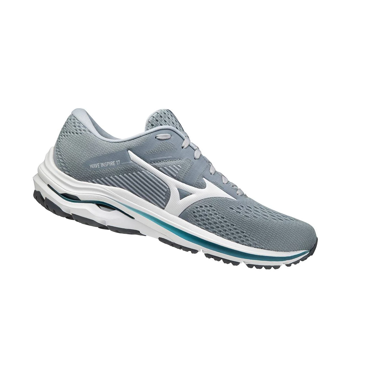 Zapatillas Running Mizuno Wave Inspire 17 Hombre Grey/White | SWJ184673