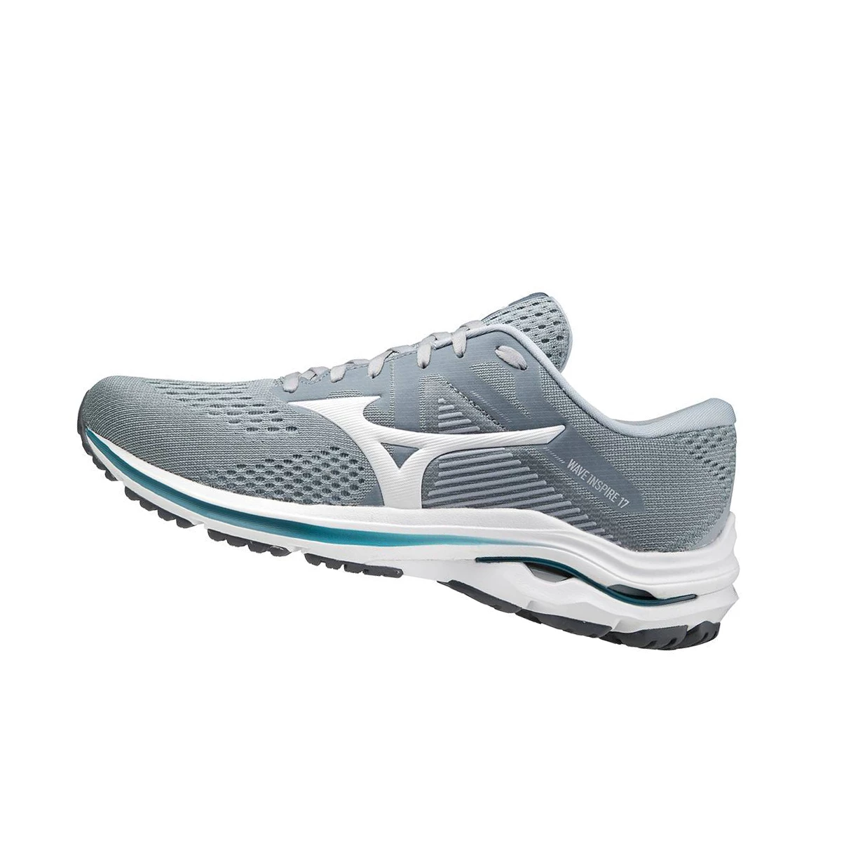 Zapatillas Running Mizuno Wave Inspire 17 Hombre Grey/White | SWJ184673