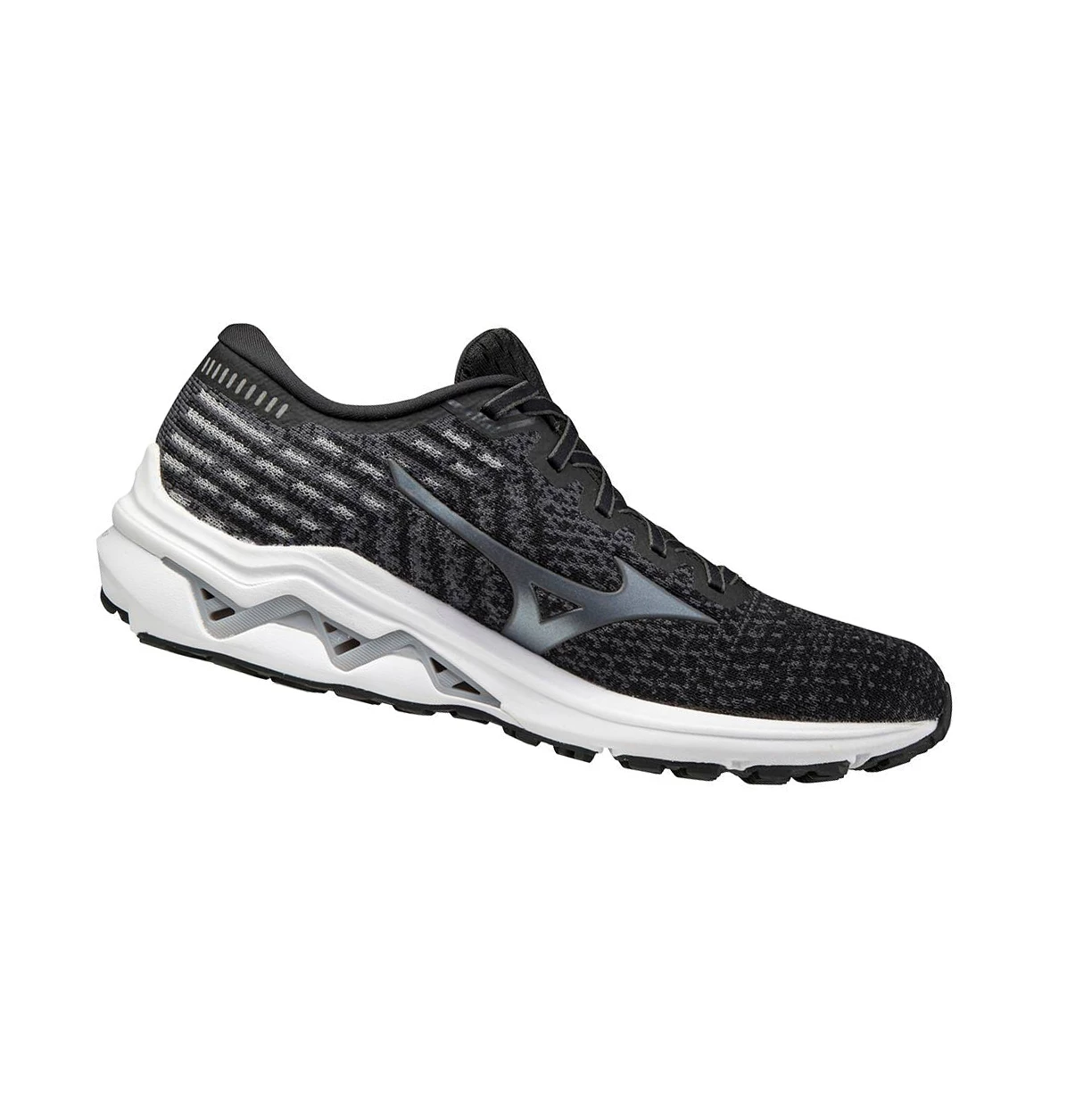 Zapatillas Running Mizuno Wave Inspire 17 Waveknit Hombre Negras | TLA120398