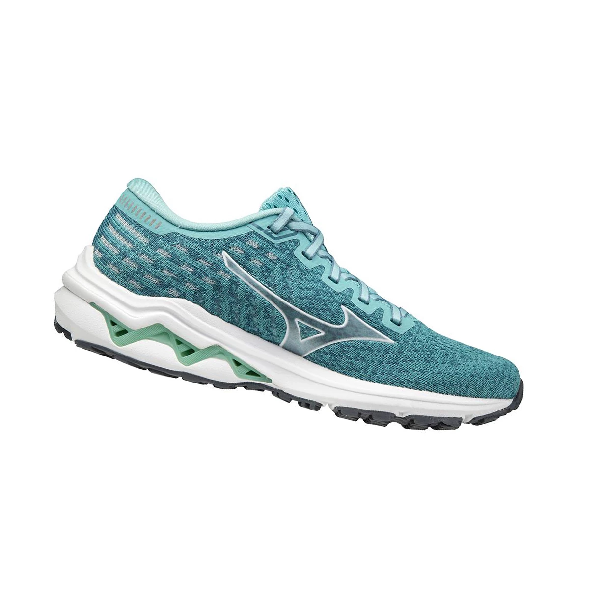 Zapatillas Running Mizuno Wave Inspire 17 Waveknit Mujer Turquoise/white | WPB798546