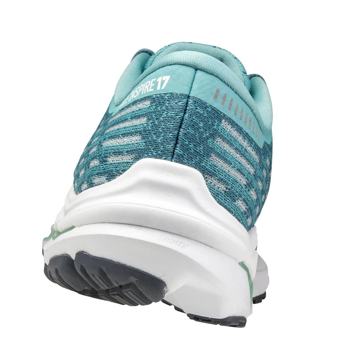 Zapatillas Running Mizuno Wave Inspire 17 Waveknit Mujer Turquoise/white | WPB798546