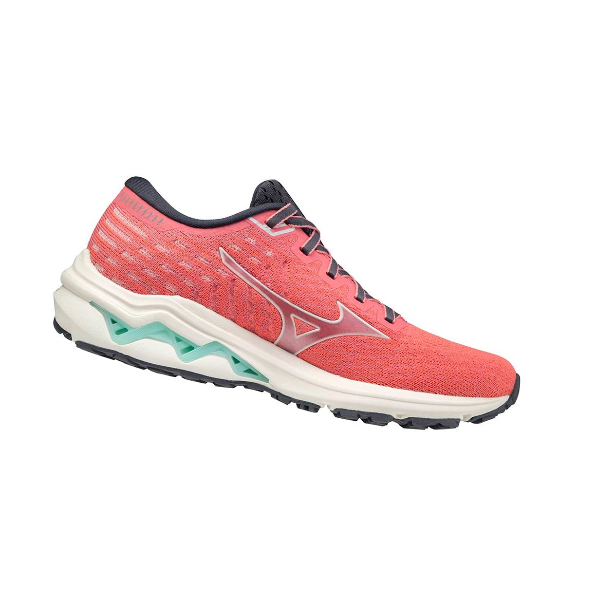 Zapatillas Running Mizuno Wave Inspire 17 Waveknit Mujer Red/White | YET296348