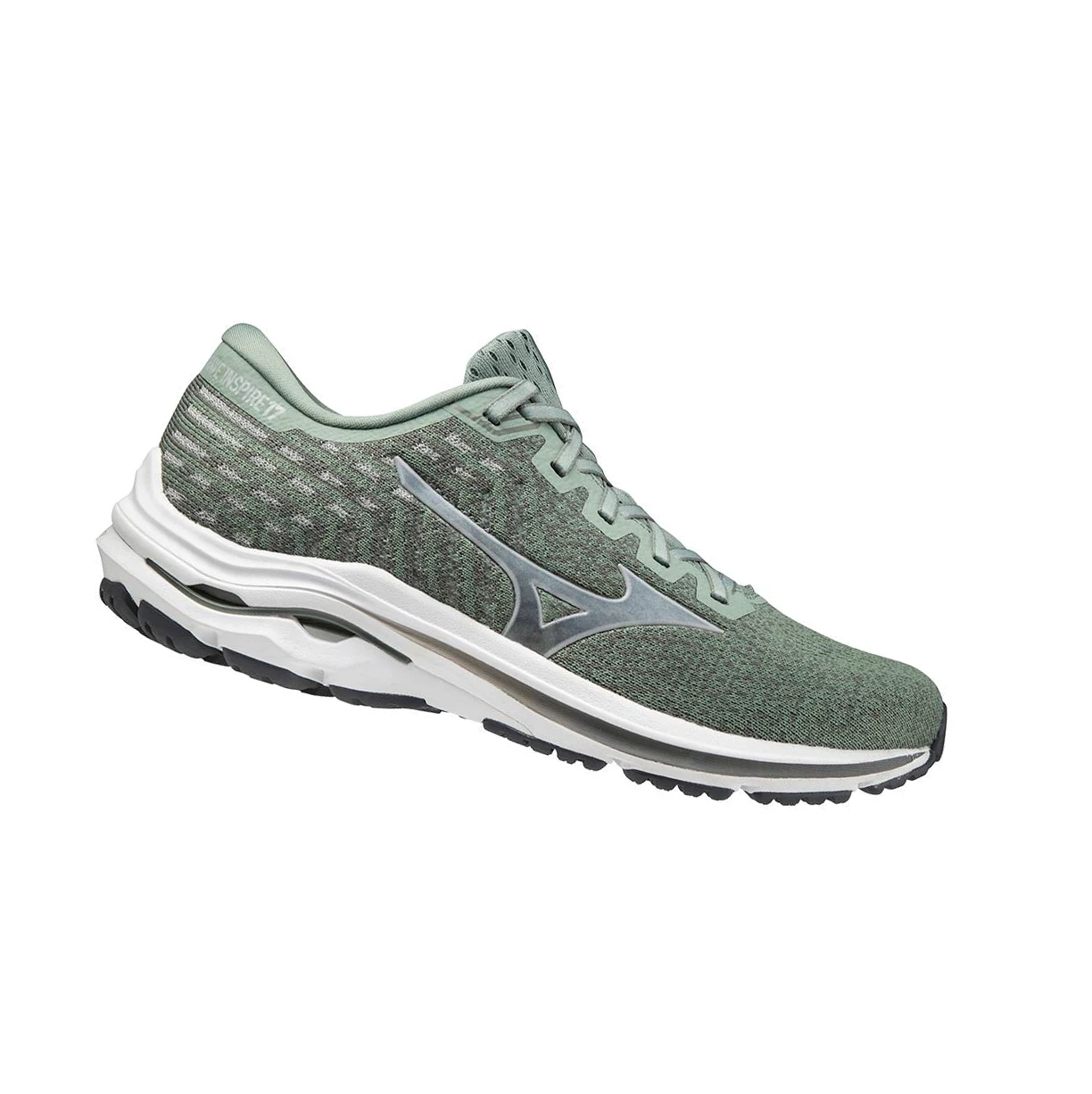 Zapatillas Running Mizuno Wave Inspire 17 Waveknit Hombre Verde | ZRC120796