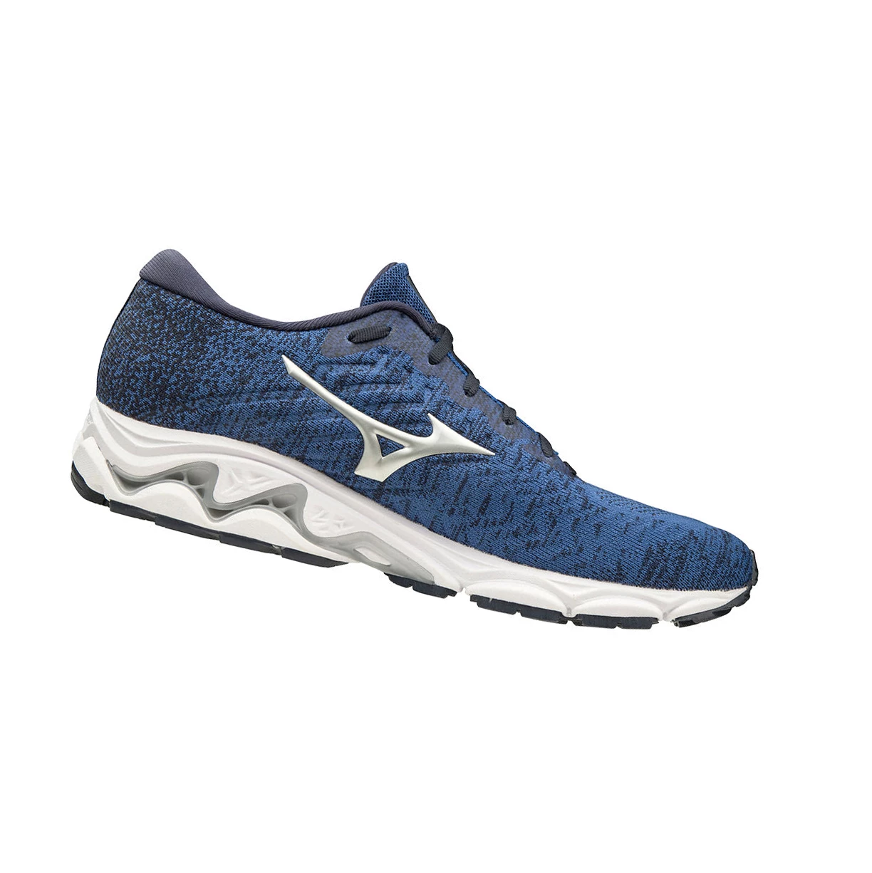 Zapatillas Running Mizuno Wave Inspire Waveknit Hombre Azul Marino | MYE375621