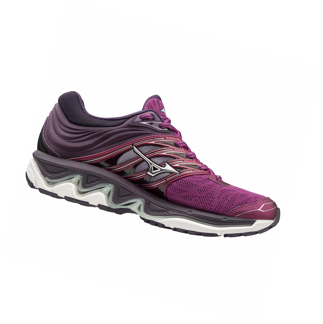 Zapatillas Running Mizuno Wave Paradox 5 Mujer Purple/Silver | JUX389507