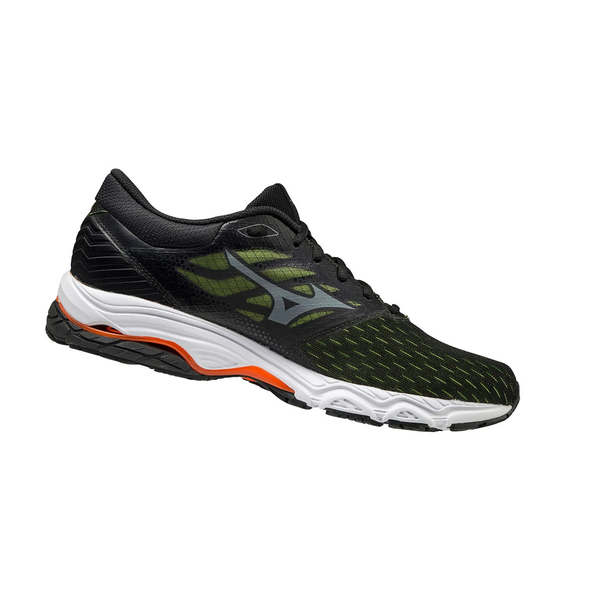 Zapatillas Running Mizuno Wave Prodigy 3 Hombre Black/Grey/Orange | VCA135209