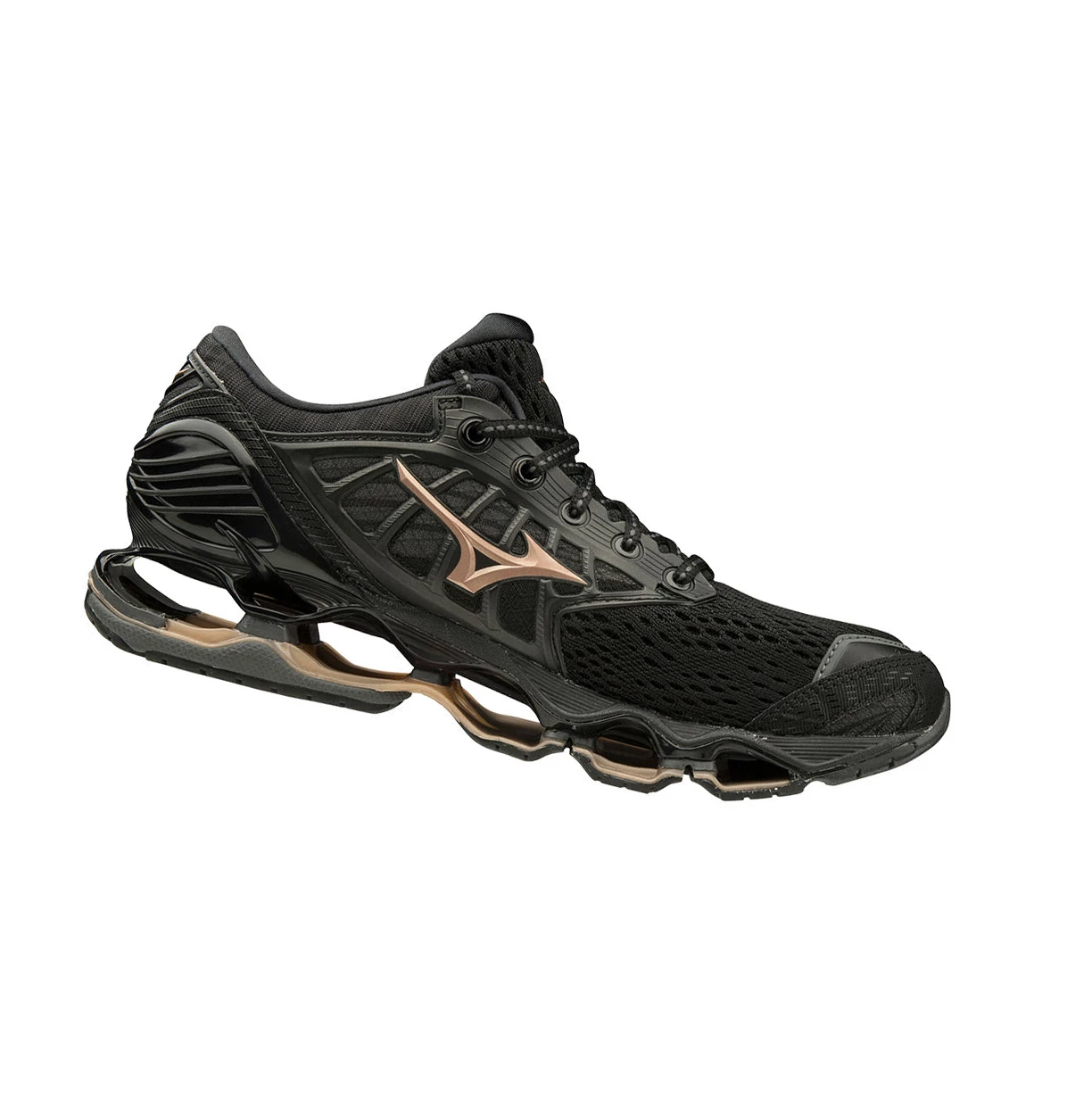 Zapatillas Running Mizuno Wave Prophecy 9 Mujer Black/Grey | AML921083