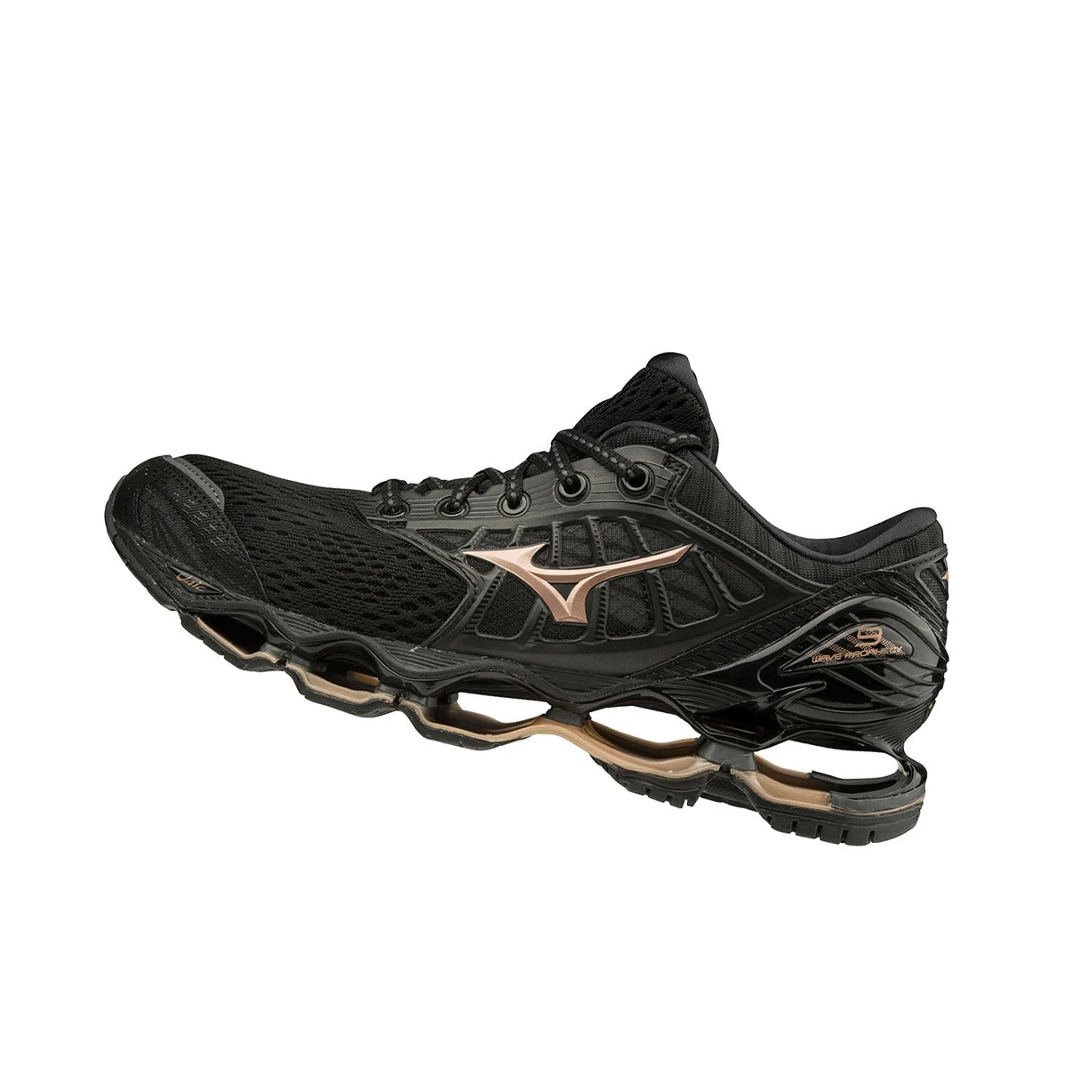 Zapatillas Running Mizuno Wave Prophecy 9 Mujer Black/Grey | AML921083