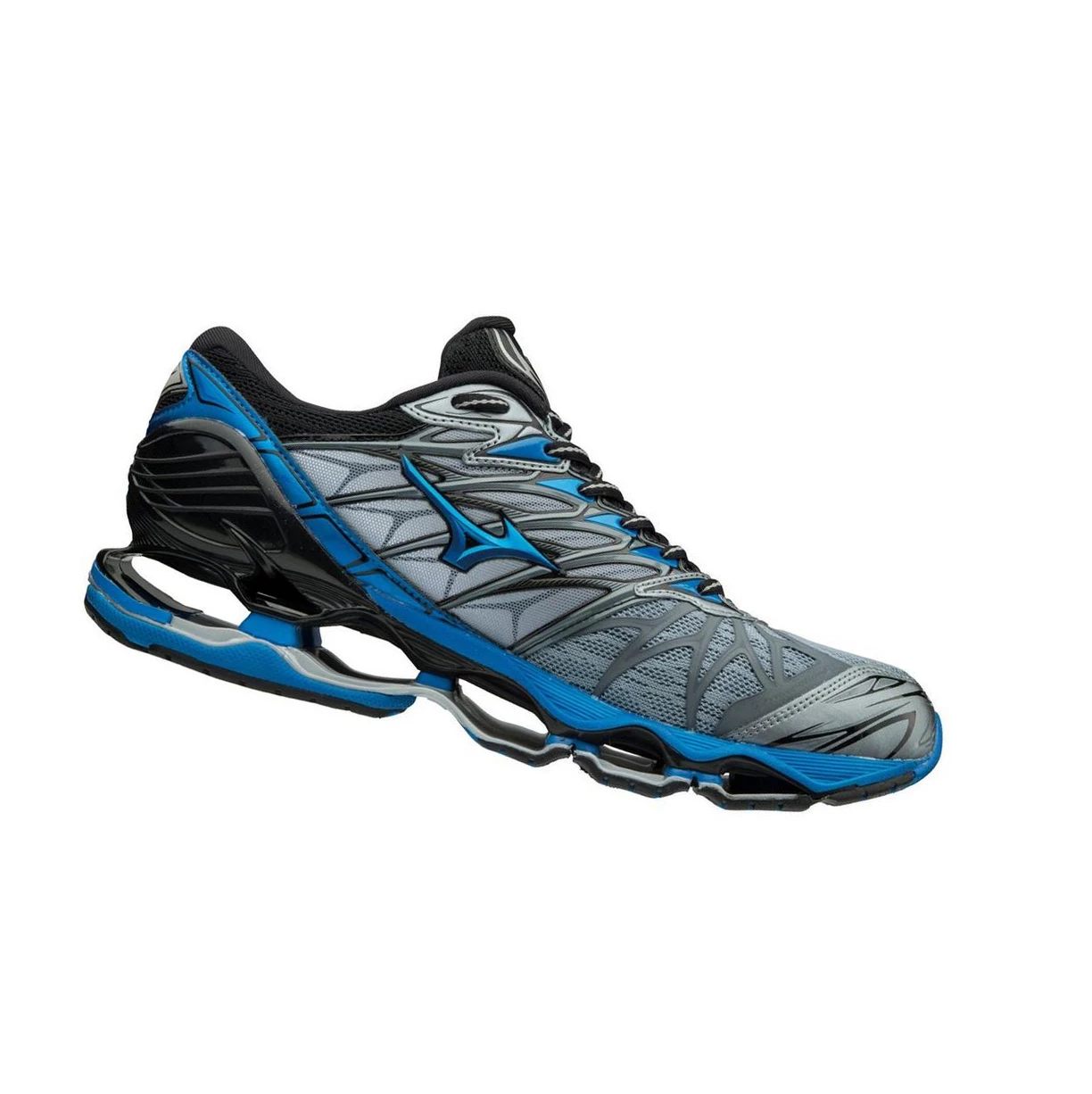 Zapatillas Running Mizuno Wave Prophecy 7 Hombre Silver/Black | BXR738109