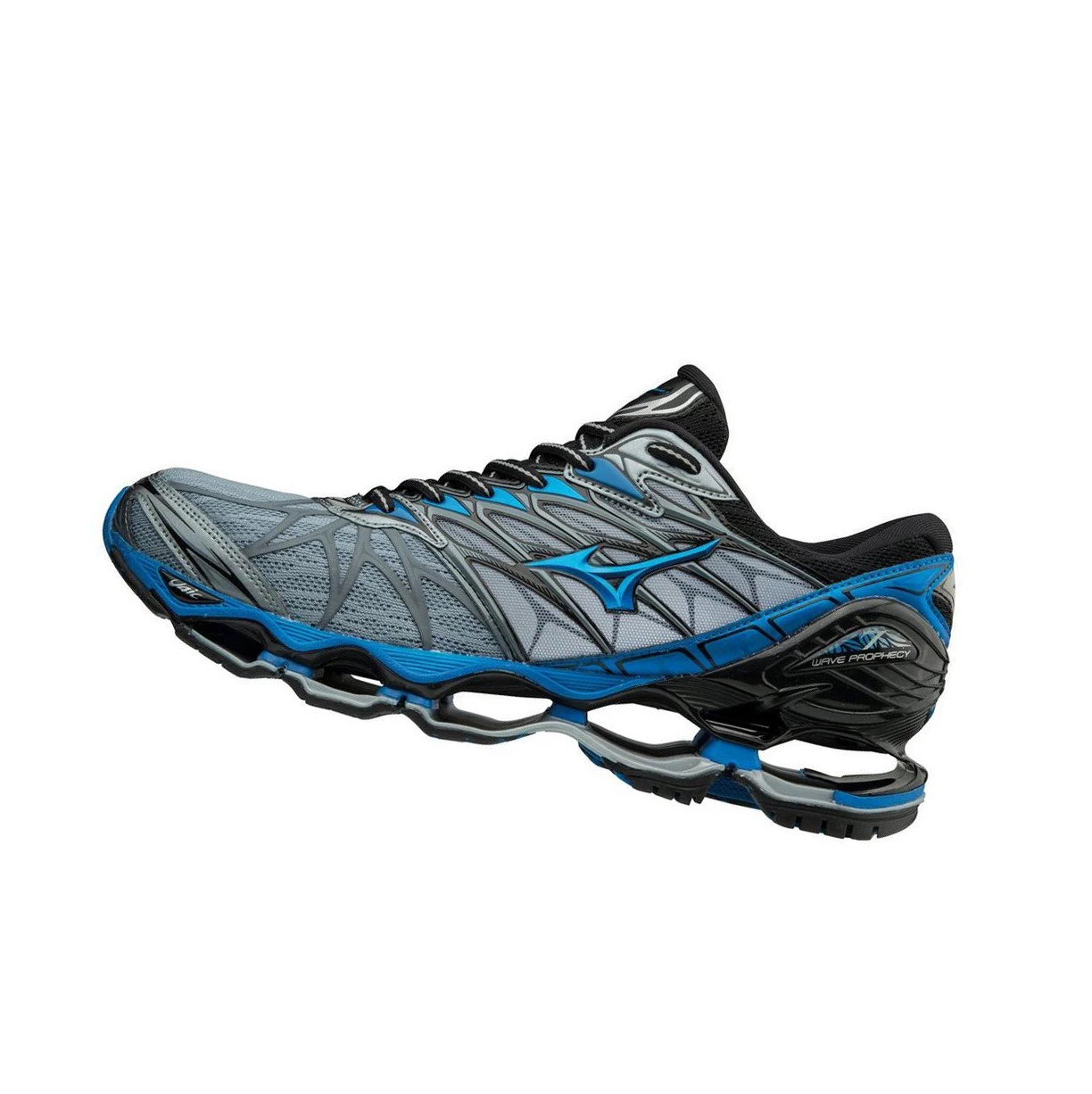 Zapatillas Running Mizuno Wave Prophecy 7 Hombre Silver/Black | BXR738109