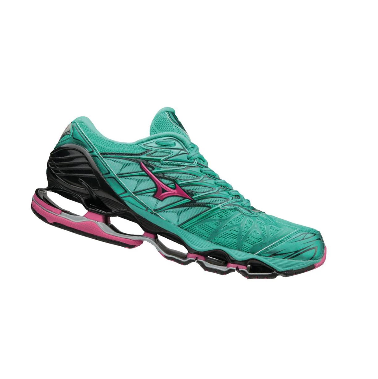 Zapatillas Running Mizuno Wave Prophecy 7 Mujer Verde | EFY983246