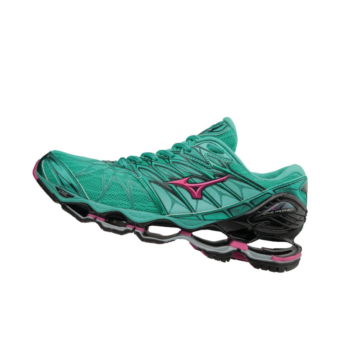 Zapatillas Running Mizuno Wave Prophecy 7 Mujer Verde | EFY983246