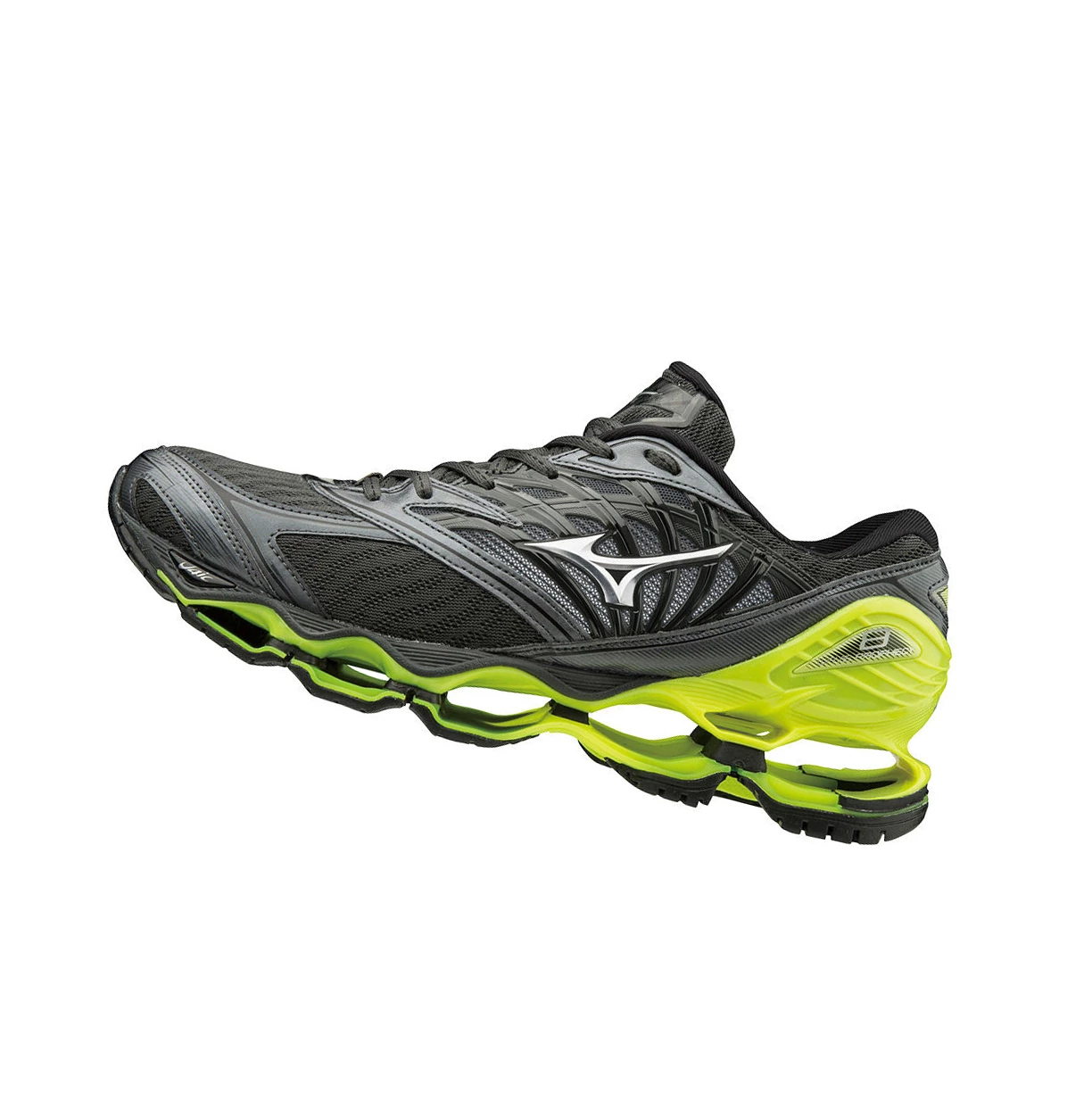 Zapatillas Running Mizuno Wave Prophecy 8 Hombre Grey/Silver/Yellow | OXC682413