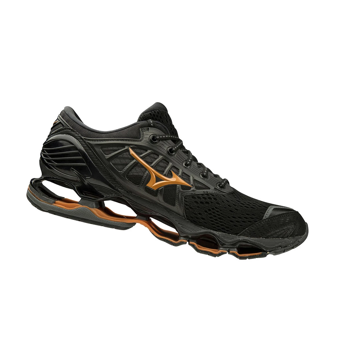 Zapatillas Running Mizuno Wave Prophecy 9 Hombre Black/Grey | YTX357148